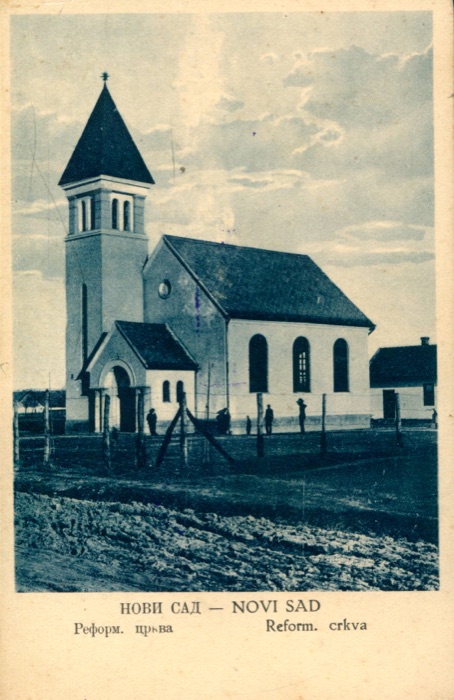 The Reformed church on open ground, Telep, Novi Sad, after 1918