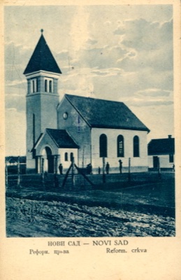 The Reformed church on open ground, Telep, Novi Sad, after 1918