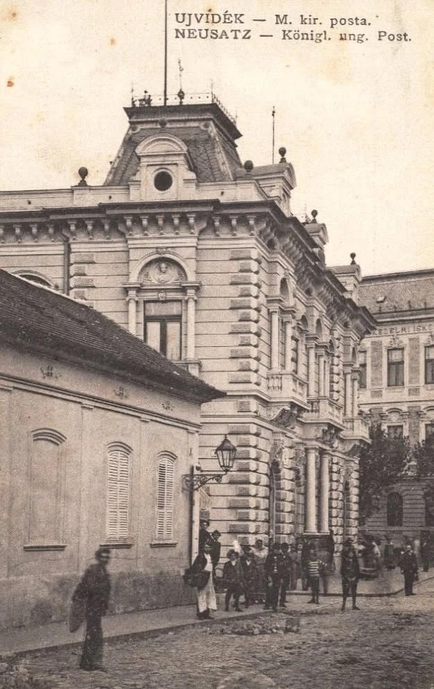 Краљевска угарска пошта, Поштанска палата, Нови Сад, 1896-1918