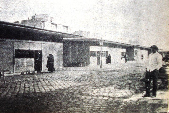 Крытый рыбный рынок, Рыбная площадь, Нови-Сад, 1931