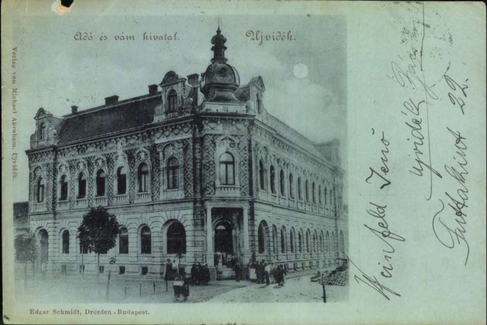 The Tax and Customs Office, Novi Sad, by July 1899