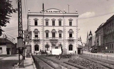 The royal Hungarian post office, Novi Sad, 1911–1944