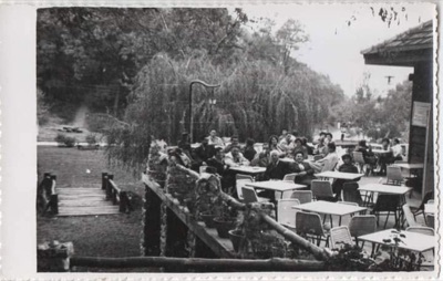The terrace at Stražilovo, Sremski Karlovci, 1950s-1960s