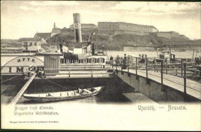 The Hungarian Steamer Station, Novi Sad, Danube Quay, 1896–1918