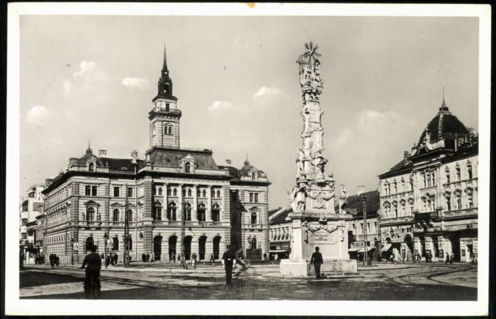 The Town Hall, with a modern hotel nearby, Novi Sad, 1919–1941