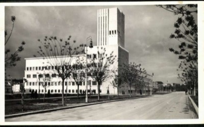 The former Banovina palace tower, Novi Sad, 1941–1945