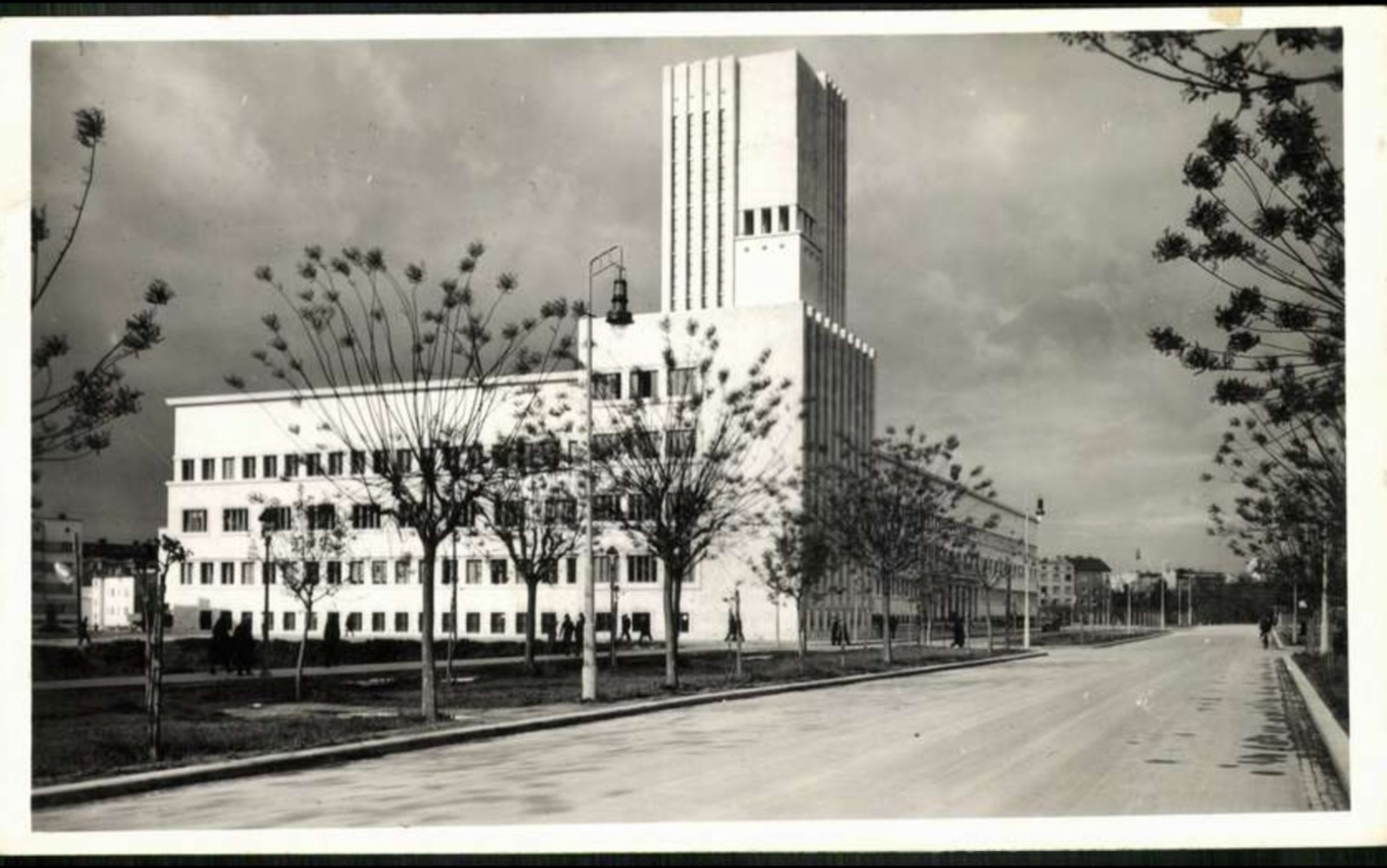 The former Banovina palace tower, Novi Sad, 1941–1945