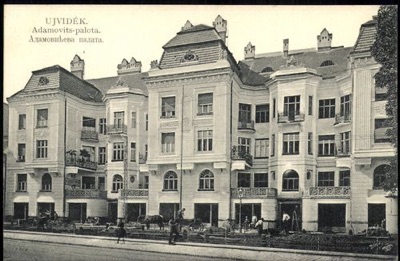 Adamovits palota, The Adamović Building, Novi Sad, 1912–1915