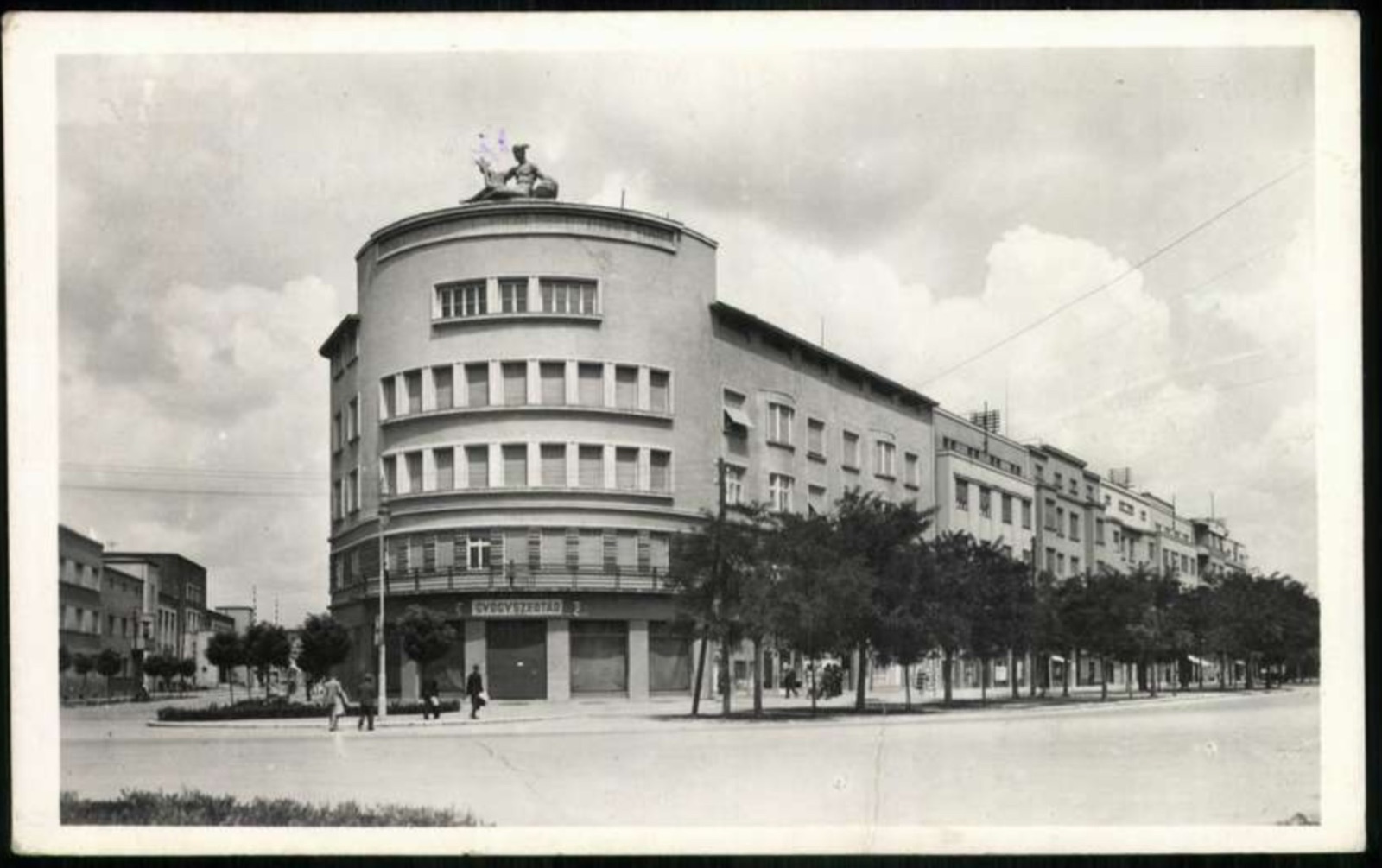 The Merchant Youths' Home on Horthy Miklós Avenue, 1943, Novi Sad